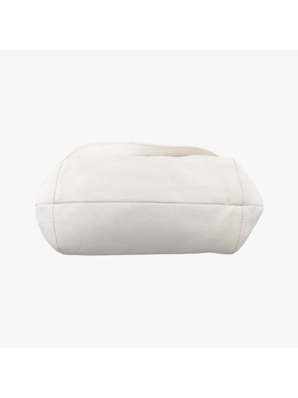 Gucci Guccissima Large Techno Horsebit Hobo White Leather